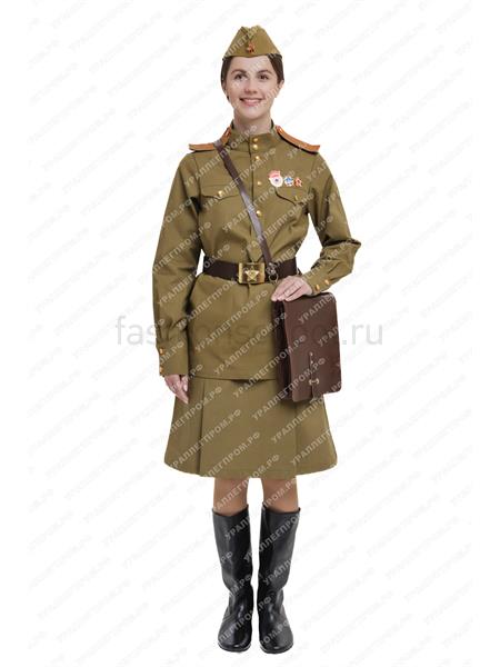 Костюм офицера времен ВОВ с погонами 1943 г.