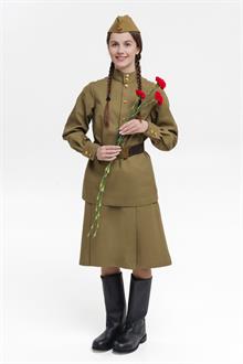 Костюм рядового солдата времен ВОВ  1943 г.