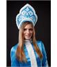 Кокошник креп